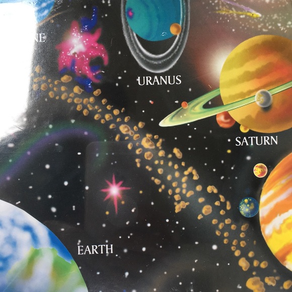 Melissa & Doug Solar System Floor Puzzle 48 Piece 3’x2’ Ages 3+ Planets New - Picture 8 of 11